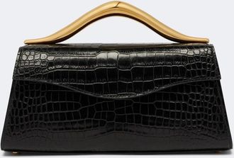 Elie Saab The Petit Wave Small leather top-handle bag