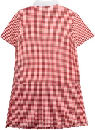 Gucci Girls Woven Dress-Skirt Red Cotton