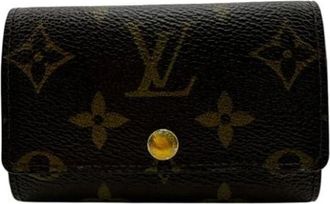 Louis Vuitton Vintage, unisex, Bruin, ONE Size, Pre-owned Canvas Sleutelhanger