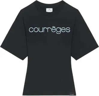 Courr&egrave;ges T-Shirt mit Courreges-Logo