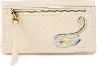 Hobo Lumen Continental Wallet Wallet Womens Handbags Birch, Leather