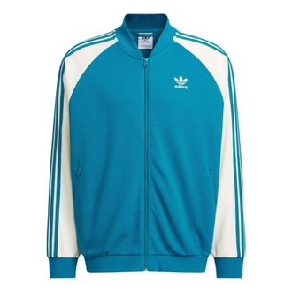 adidas Originals Dkn Sst Jacket Asia Sizing Blue White IX4241