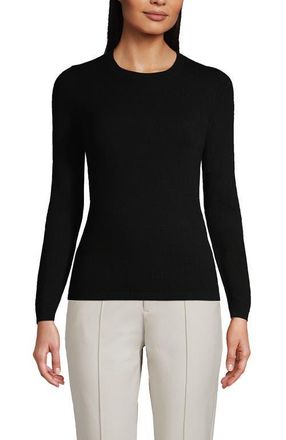 Lands End Cashmere Sweater in Black at Nordstrom, Size X-Small