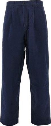 For&eacute;t Writer relaxed fit pleated pants Man 30
