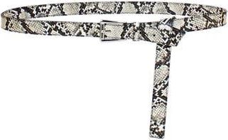Linea Pelle Convertible Animal Print Belt in Natural Snake at Nordstrom Rack, Size X-Large