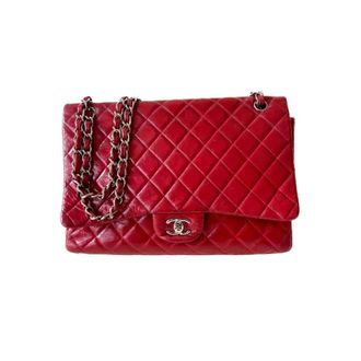 Chanel Pre-owned Cotton chanel-bags - Dames - Pre-owned - Rood - Maat: ONE Size Katoen