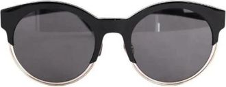 Dior Pre-owned Vintage Zonnebril - Dames - Vintage Accessoires - Zwart - ONE Size - Vintage