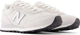 New Balance Sneaker NEW BALANCE ML 515, Herren, Gr. 42,5, weiss (sanftes wei&szlig;), Leder, Textil, Schuhe Sneaker