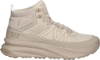 Emporio Armani Sneakers - unisex - Schoenen - Beige - Maat: 38 2/3 EU Leer