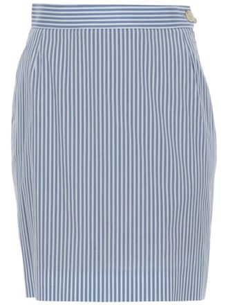 Vivienne Westwood Crotch 45 Fitted Stripe Skirt