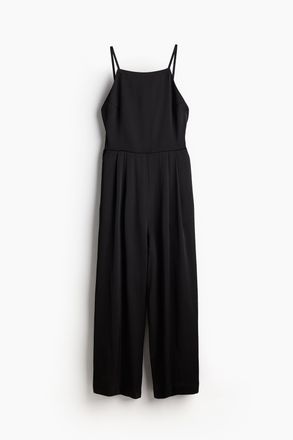 H&M Jumpsuit mit freiem R&uuml;cken - Schwarz