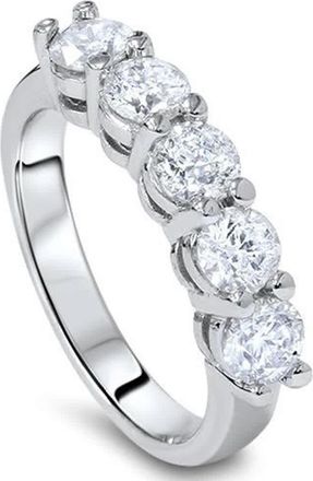 Pompeii3 1 1/4ct Diamond Wedding White Gold Anniversary New Ring Size Selectable