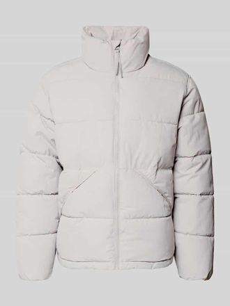 Only & Sons Regular Fit Steppjacke mit Stehkragen Modell PACK in Hellgrau, Größe XXL