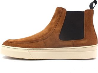 Frau Chelsea Boot - Heren - Chelseaboots - Beige - 44 EU - Leer - Schoenen