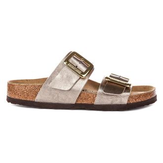 Birkenstock Sydney Cushion Regular Fit - female - Birkenstock - Sliders - Gray - 6 UK - Shoes