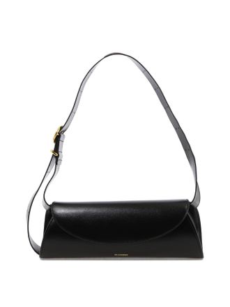 Jil Sander Cannolo Shoulder Bags Black