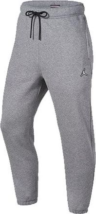 Nike Jordan Air Jordan Logo Embroidered Knit Fleece Lined Bundle Feet Sports Pants Grey DA9821-091