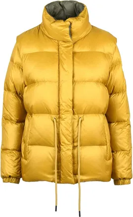 Afterlabel Yellow Polyamide Down Jacket