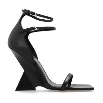 The Attico Dames, Schoenen, Zwart, Maat: 36 1/2 EU Leer