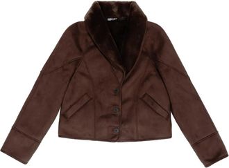 Bimba & Lola Jas met knopen - Bruin