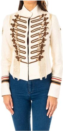 La Martina Licht Jas - Dames - Zomerjassen - Beige - XL - Katoen - Jassen