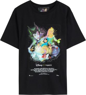 Coperni Printed Cotton T-shirt - Black - S (UK8-10 / S)