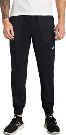 Rvca Yogger II Joggers in Blk-Black at Nordstrom Rack, Size Xx-Large