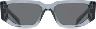 Prada PR 09ZS 17T08Z Mens Sunglasses Blue Size 54