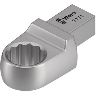 Wera Cl&eacute; Polygonale &Agrave; Insert 7771 Sw 17mm 9x12mm Cv Acier Wera