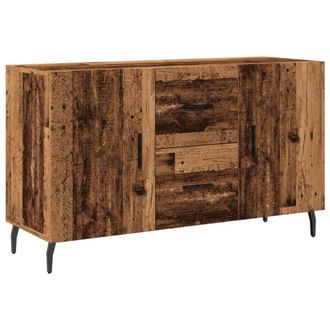Berkfield Home Sideboard Old Wood 100x36x60 cm Engineered Wood in Brown | Size: 100 x 36 x 60 cm