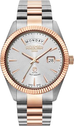 Roamer Primeline Daydate - Heren - Horloges - Grijs - ONE Size - Accessoires