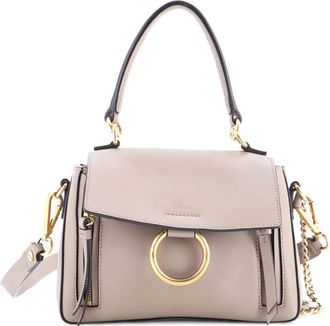 Chlo&eacute; Faye Day Bag Leather Small satchel - Beige