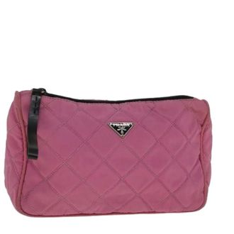 Prada Pre-owned Nylon prada-bags - Dames - Pre-owned - Roze - Maat: ONE Size Nylon