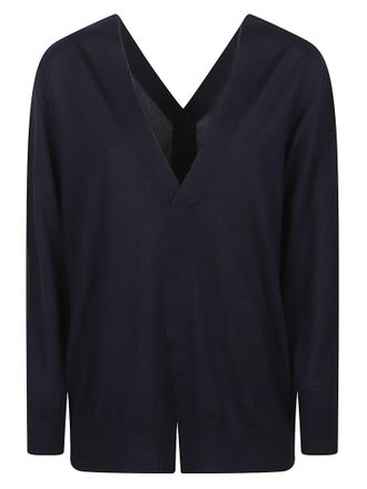 SA SU PHI Front And Back V Neck Sweater