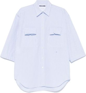 Moschino Camicia a righe - Blu