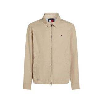 Tommy Hilfiger Lightweight Cotton Ivy Jacket - Heren - Zomerjassen - Beige - XL - Katoen - Jassen
