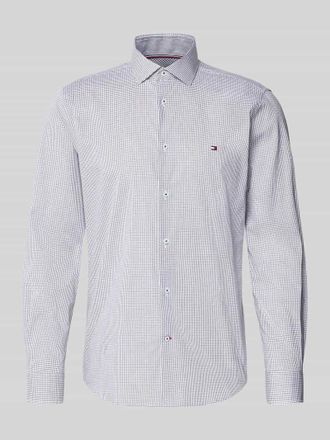 Tommy Hilfiger Tailored Slim Fit Freizeithemd aus Baumwoll-Mix in Black, Gr&ouml;&szlig;e 38