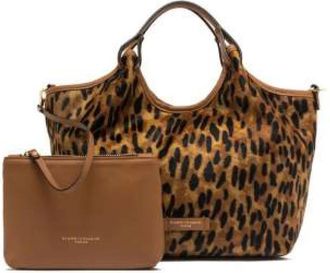 Gianni Chiarini DUA Medium - Dames - Handtassen - Bruin - ONE Size - Leer - Tassen