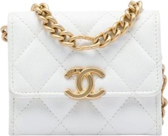 Chanel Pre-owned Vintage Mini Flap Crossbody - - Pre-owned - Donna - Bianco - ONE SIZE