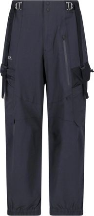 Oakley Black Relaxed Fit Utility Straight-Leg Pants
