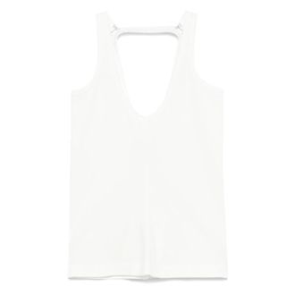 Maison Margiela Canottiera - Dames - Tops zonder mouwen - Wit - S - Tops