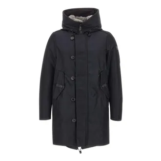 Peuterey Jassen, Heren, Blauw, L, Katoen, Kasa SL 00 Fur