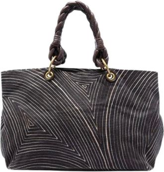 Bottega Veneta Pre-owned Handbags, female, Brown, Size: ONE SIZE Pre-owned Tote Bag