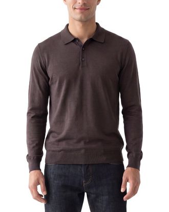 Raffi Jersey Polo Sweater