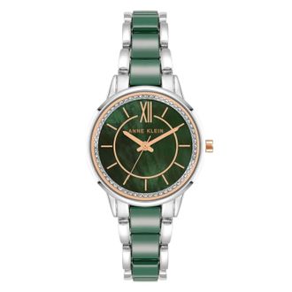 Anne Klein Womens Classic Green Dial Watch