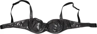 Dolce & Gabbana Zwarte Acetaat Balconette Beha Ondergoed - Dames - BHs - Zwart - S - Ondergoed