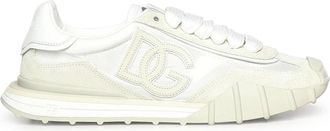 Dolce & Gabbana DG Athletic Sneakers - Heren - Sneakers - Wit - 40 EU - Leer - Schoenen