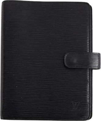 Louis Vuitton Pre-owned Carnet Femme - unisex - Vintage Accessoires - Zwart - ONE Size - Leer - Vintage