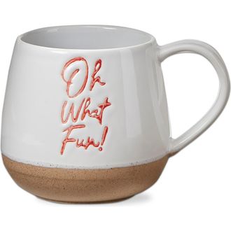 Tag Oh What Fun Christmas Mug Red Ceramic Dishwasher Safe at Nordstrom