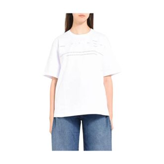 Sportmax Mujer, Camisetas, Blanco, Talla: M